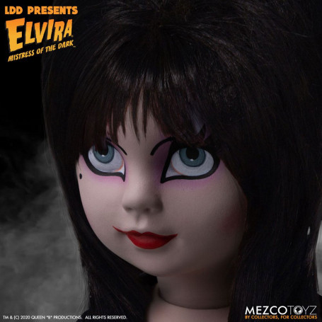 Mezco Living dead Dolls - Elvira Mistress of the Dark