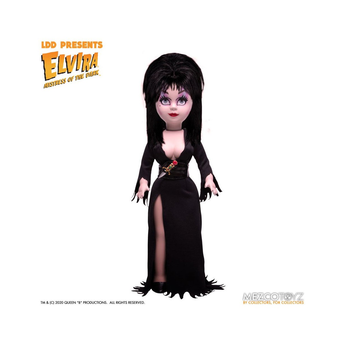 Mezco Living dead Dolls - Elvira Mistress of the Dark