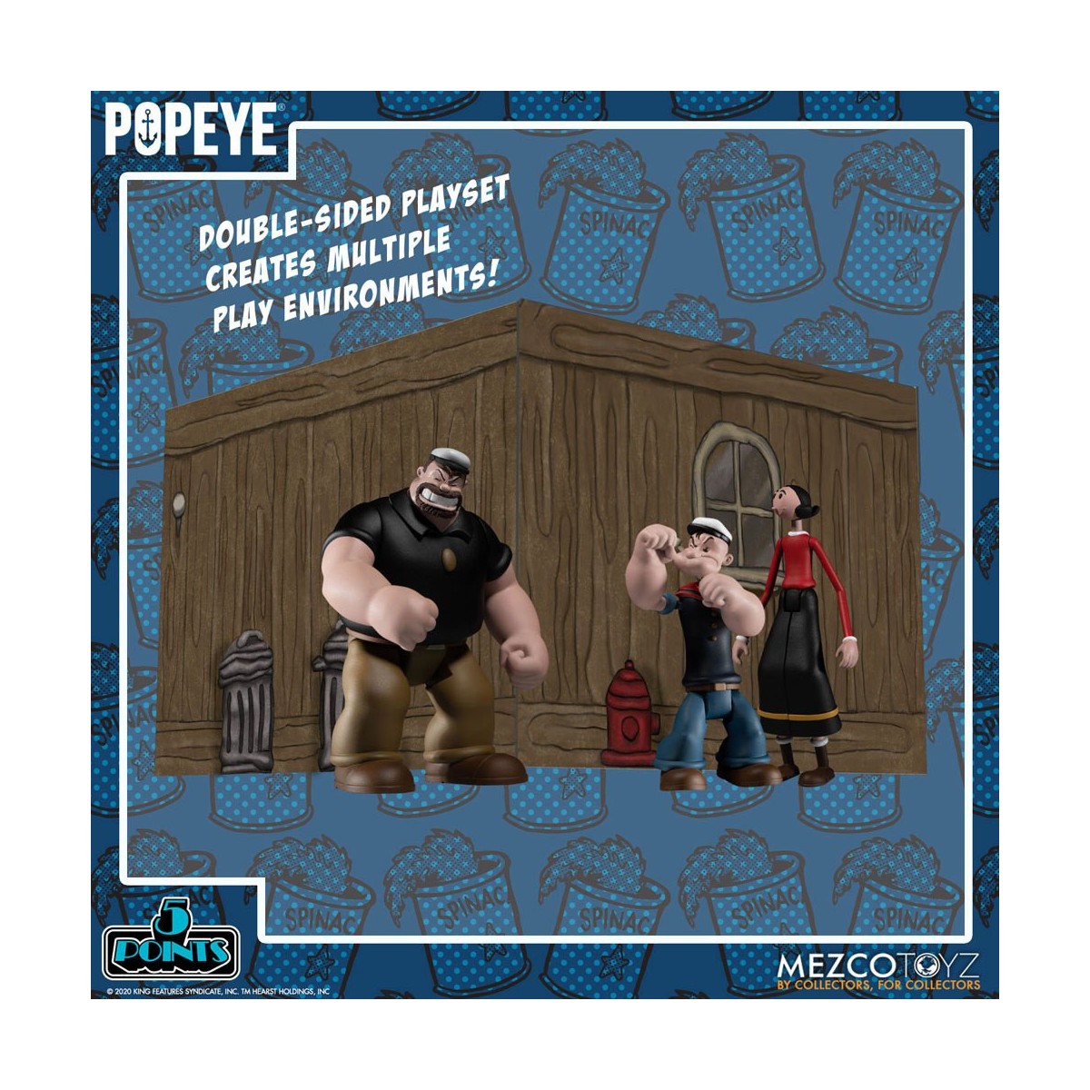 Mezco5 Punkte - The Warriors Boxed Set