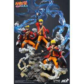 Hex Collectibles - Uzumaki Naruto Senjutsu Futon RasenShuriken - Naruto Shippuden Statue 1/8 