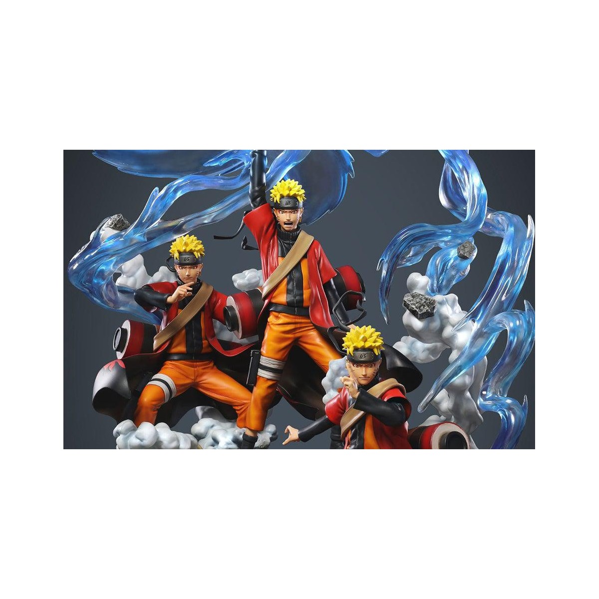 Hex Collectibles - Uzumaki Naruto Senjutsu Futon RasenShuriken - Naruto Shippuden Statue 1/8 