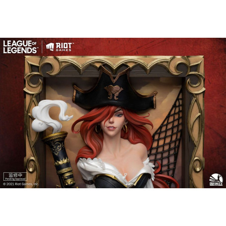 Infinity Studio - 3D-Rahmen The Bounty Hunter Miss Fortune - League of Legends