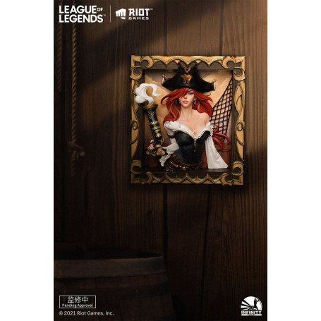 Infinity Studio - 3D-Rahmen The Bounty Hunter Miss Fortune - League of Legends