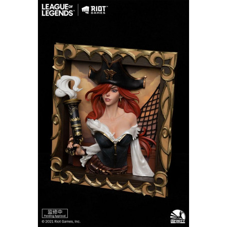 Infinity Studio - 3D-Rahmen The Bounty Hunter Miss Fortune - League of Legends