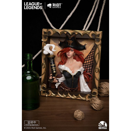 Infinity Studio - 3D-Rahmen The Bounty Hunter Miss Fortune - League of Legends