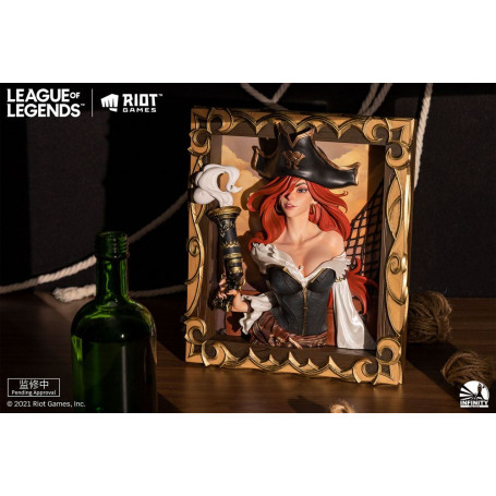 Infinity Studio - 3D-Rahmen The Bounty Hunter Miss Fortune - League of Legends