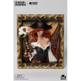 Infinity Studio - 3D-Rahmen The Bounty Hunter Miss Fortune - League of Legends