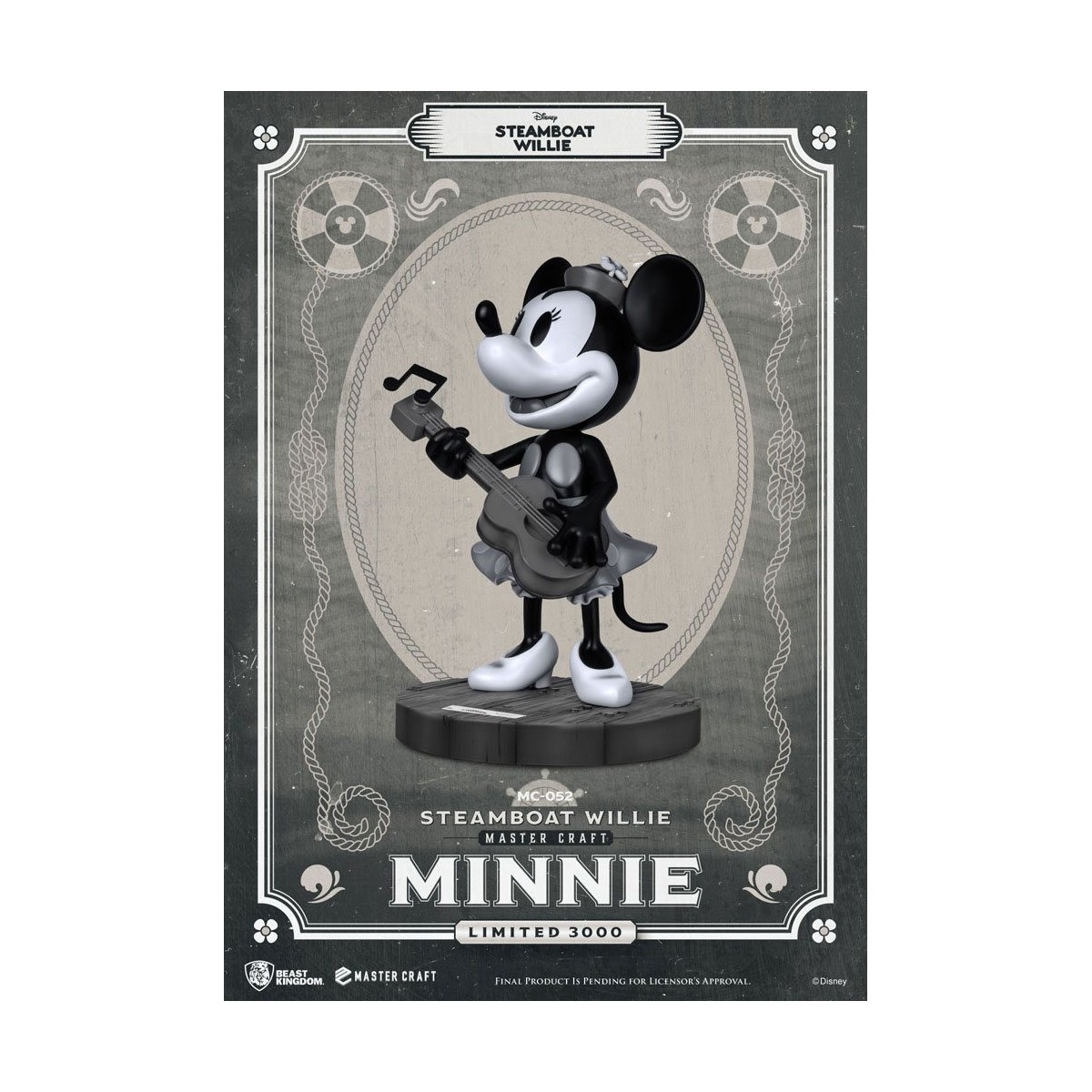 Beast Kingdom Disney - Master Craft Minnie Steamboat Willie