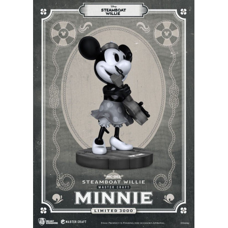 Beast Kingdom Disney - Master Craft Minnie Steamboat Willie