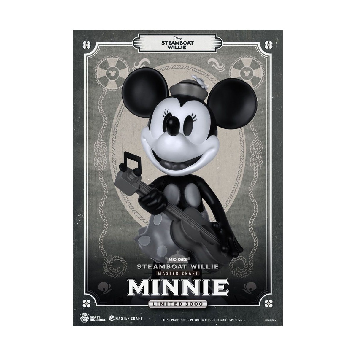Beast Kingdom Disney - Master Craft Minnie Steamboat Willie