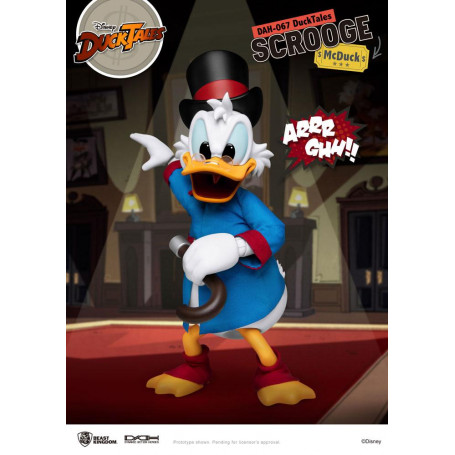 Beast Kingdom Disney Classic Figurine - Scrooge Mc Duck - Dagobert Duck - Duck Tales - Dynamic Action Heroes 1/9