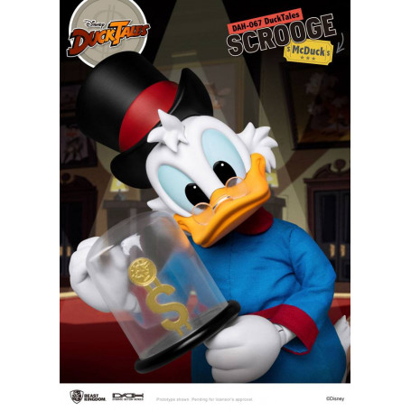 Beast Kingdom Disney Classic Figurine - Scrooge Mc Duck - Dagobert Duck - Duck Tales - Dynamic Action Heroes 1/9