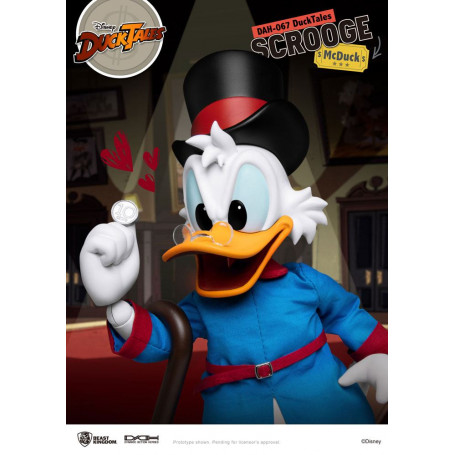Beast Kingdom Disney Classic Figurine - Scrooge Mc Duck - Dagobert Duck - Duck Tales - Dynamic Action Heroes 1/9