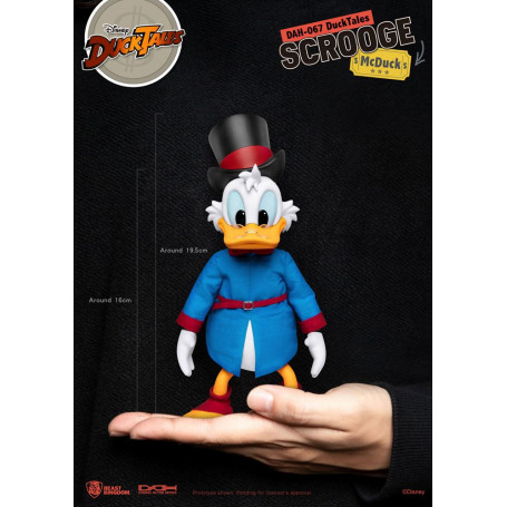 Beast Kingdom Disney Classic Figurine - Scrooge Mc Duck - Dagobert Duck - Duck Tales - Dynamic Action Heroes 1/9