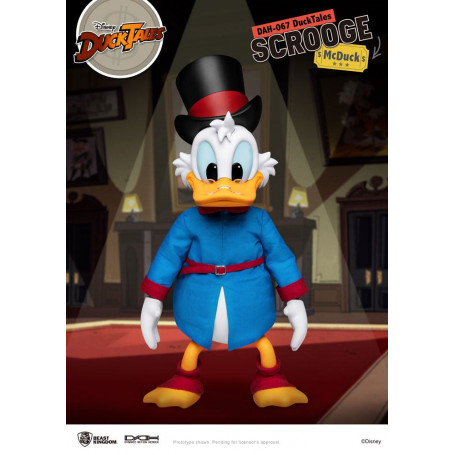 Beast Kingdom Disney Classic Figurine - Scrooge Mc Duck - Dagobert Duck - Duck Tales - Dynamic Action Heroes 1/9