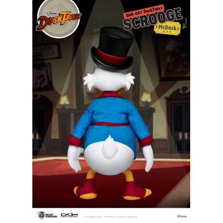 Beast Kingdom Disney Classic Figurine - Scrooge Mc Duck - Dagobert Duck - Duck Tales - Dynamic Action Heroes 1/9