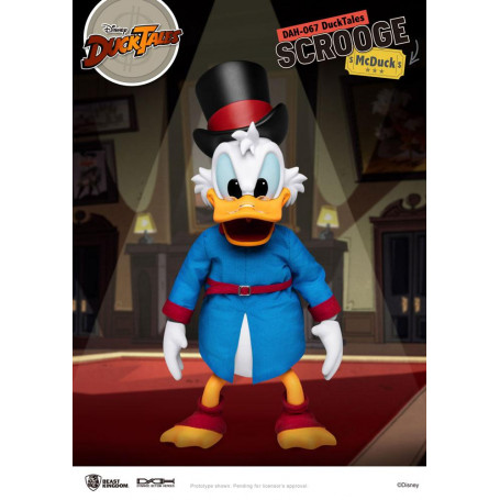 Beast Kingdom Disney Classic Figurine - Scrooge Mc Duck - Dagobert Duck - Duck Tales - Dynamic Action Heroes 1/9