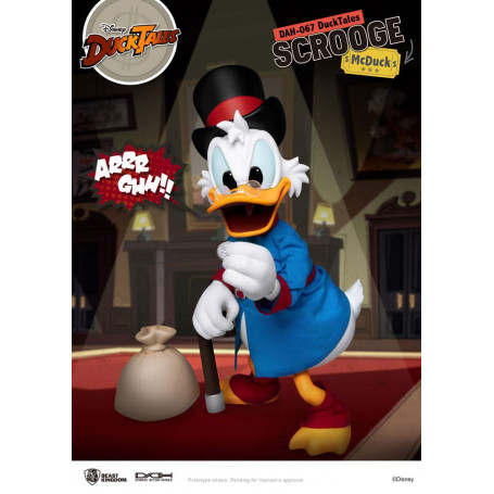 Beast Kingdom Disney Classic Figurine - Scrooge Mc Duck - Dagobert Duck - Duck Tales - Dynamic Action Heroes 1/9