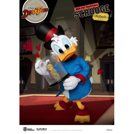Beast Kingdom Disney Classic Figurine - Scrooge Mc Duck - Dagobert Duck - Duck Tales - Dynamic Action Heroes 1/9