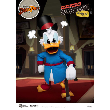 Beast Kingdom Disney Classic Figurine - Scrooge Mc Duck - Dagobert Duck - Duck Tales - Dynamic Action Heroes 1/9