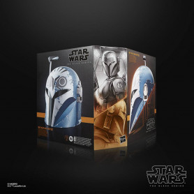 Hasbro - Helm Bo-Katan Kryze The Mandalorian - Star Wars Black Series Helmet 1:1 Replica Premium