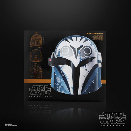 Hasbro - Helm Bo-Katan Kryze The Mandalorian - Star Wars Black Series Helmet 1:1 Replica Premium