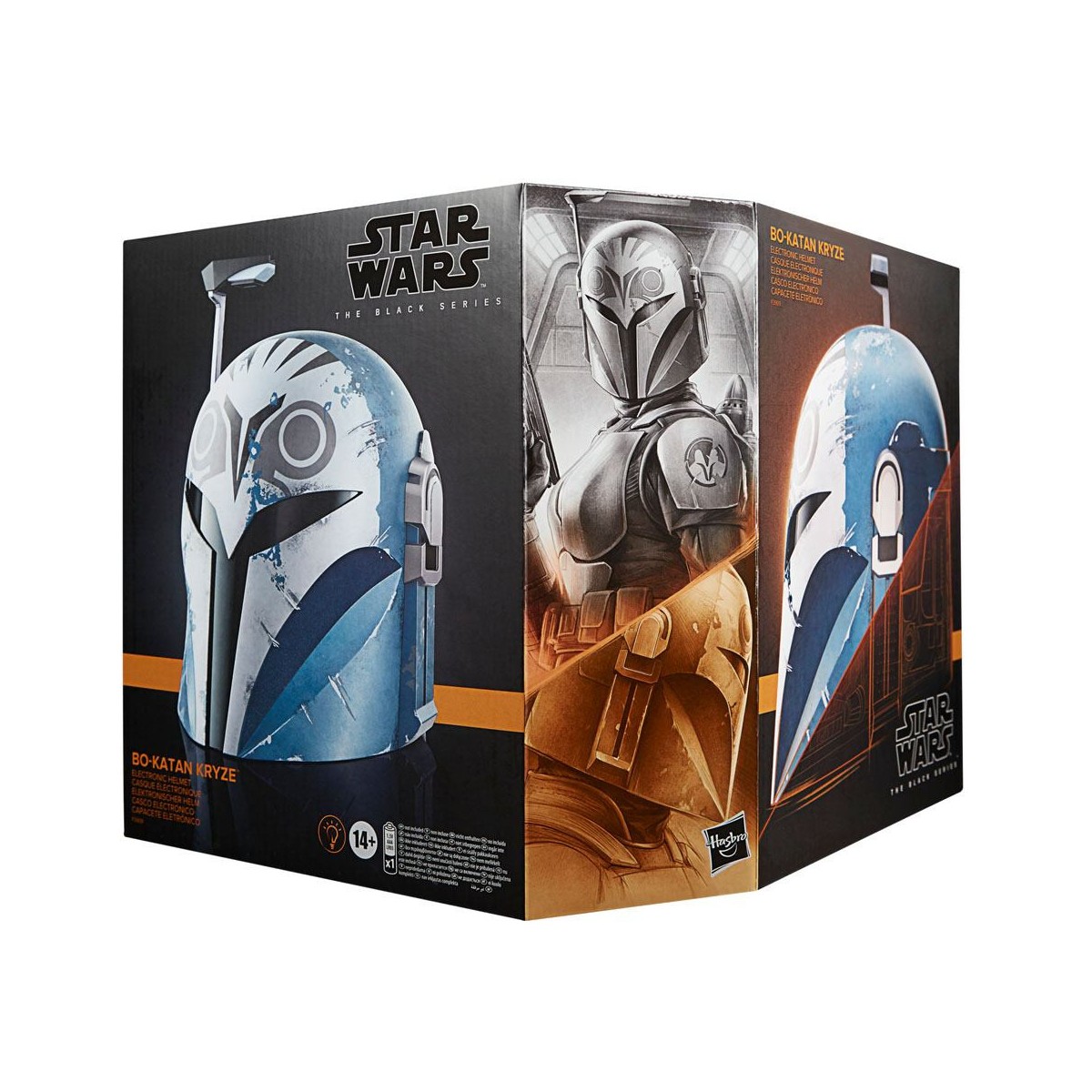 Hasbro - Helm Bo-Katan Kryze The Mandalorian - Star Wars Black Series Helmet 1:1 Replica Premium