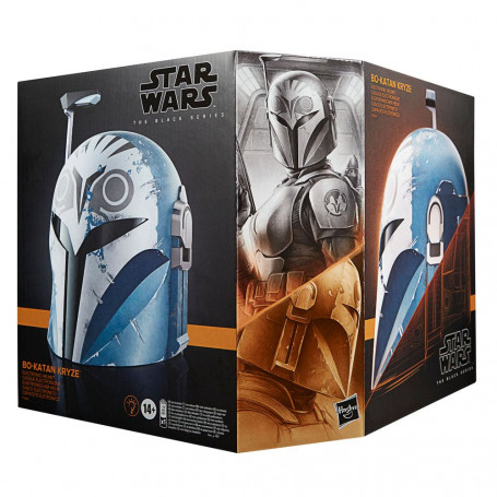 Hasbro - Helm Bo-Katan Kryze The Mandalorian - Star Wars Black Series Helmet 1:1 Replica Premium