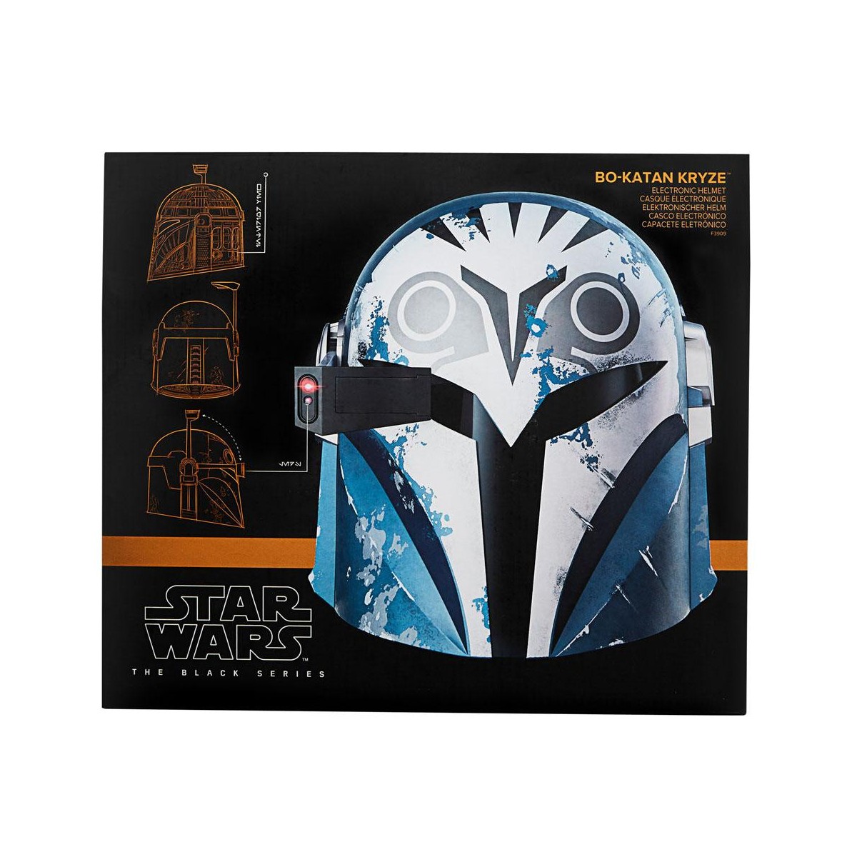 Hasbro - Helm Bo-Katan Kryze The Mandalorian - Star Wars Black Series Helmet 1:1 Replica Premium