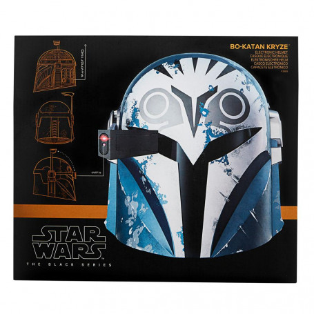 Hasbro - Helm Bo-Katan Kryze The Mandalorian - Star Wars Black Series Helmet 1:1 Replica Premium
