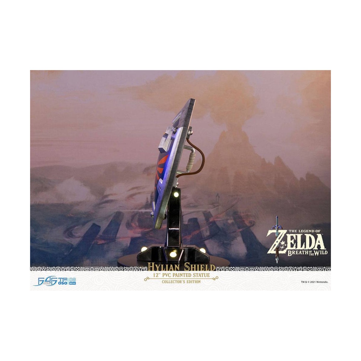 First 4 Figures - Zelda - Hylian Shield Collector's Edition - Breath of the Wild PVC-Statue