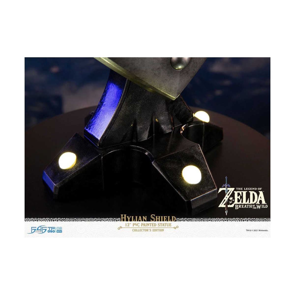 First 4 Figures - Zelda - Hylian Shield Collector's Edition - Breath of the Wild PVC-Statue