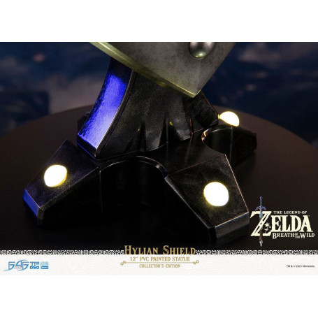 First 4 Figures - Zelda - Hylian Shield Collector's Edition - Breath of the Wild PVC-Statue