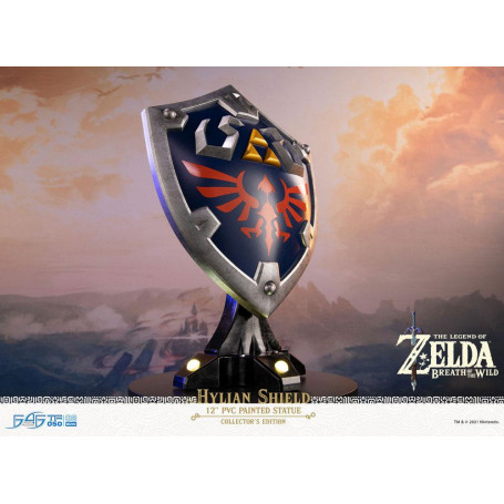 First 4 Figures - Zelda - Hylian Shield Collector's Edition - Breath of the Wild PVC-Statue