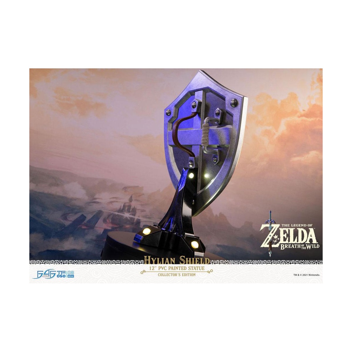 First 4 Figures - Zelda - Hylian Shield Collector's Edition - Breath of the Wild PVC-Statue