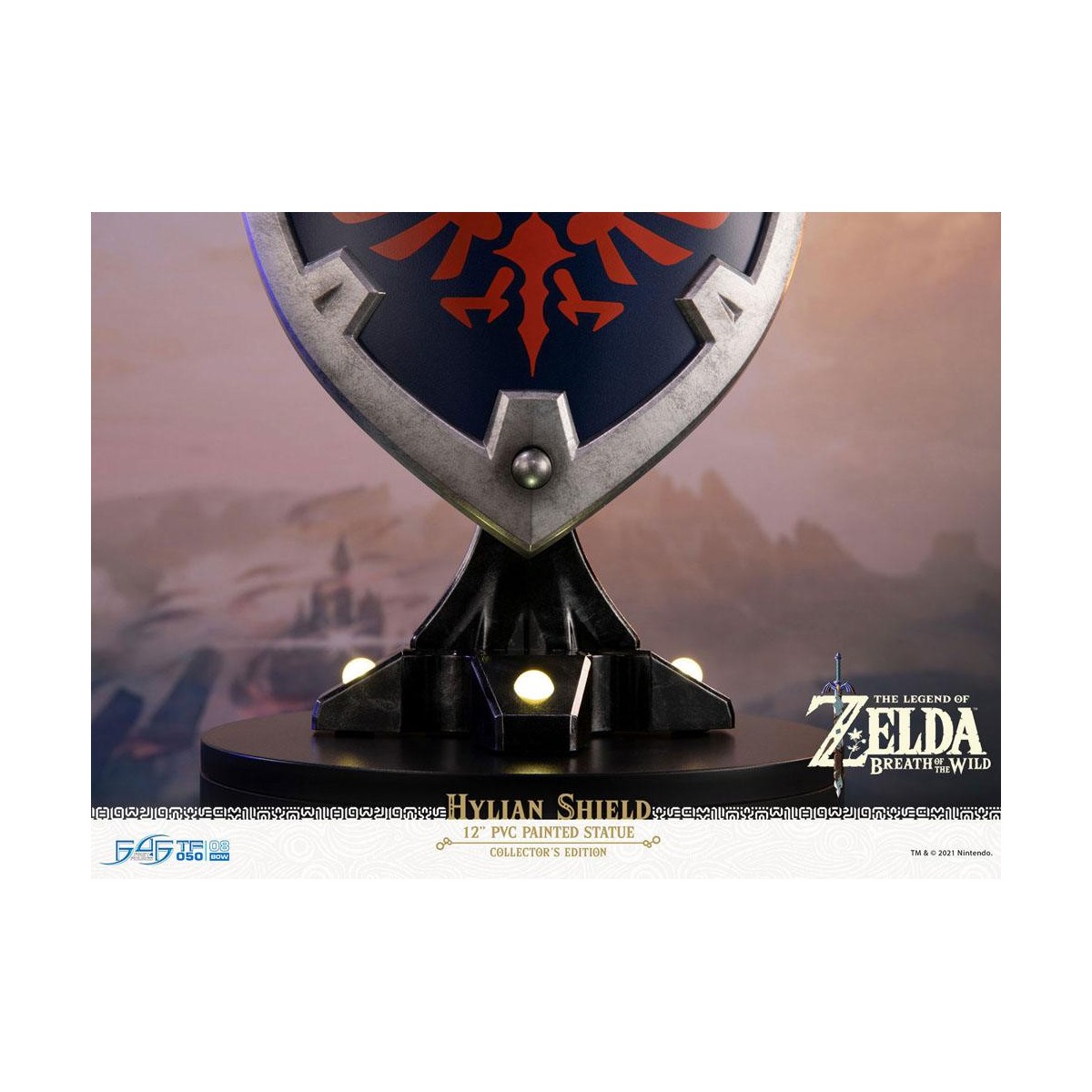 First 4 Figures - Zelda - Hylian Shield Collector's Edition - Breath of the Wild PVC-Statue