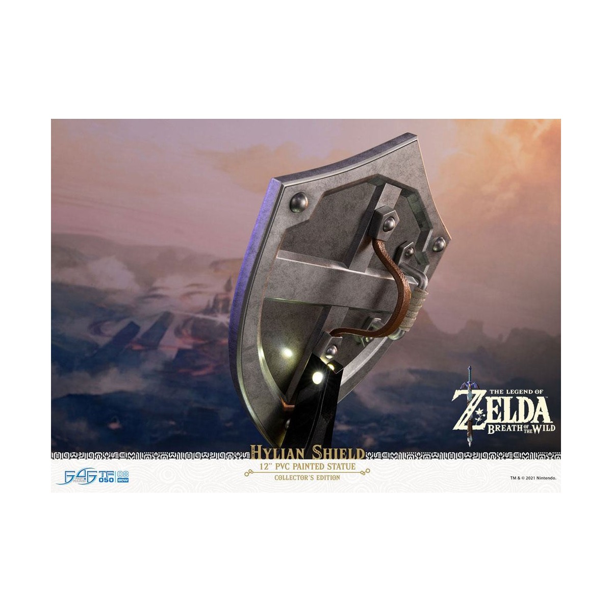 First 4 Figures - Zelda - Hylian Shield Collector's Edition - Breath of the Wild PVC-Statue