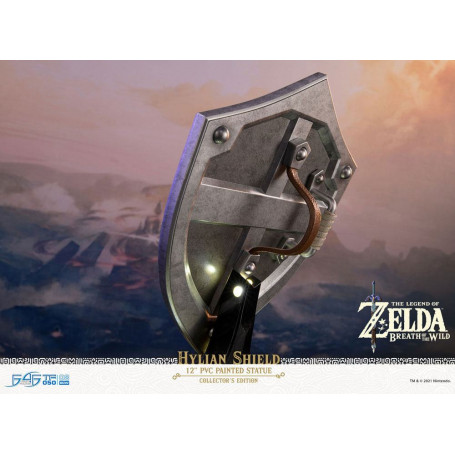 First 4 Figures - Zelda - Hylian Shield Collector's Edition - Breath of the Wild PVC-Statue