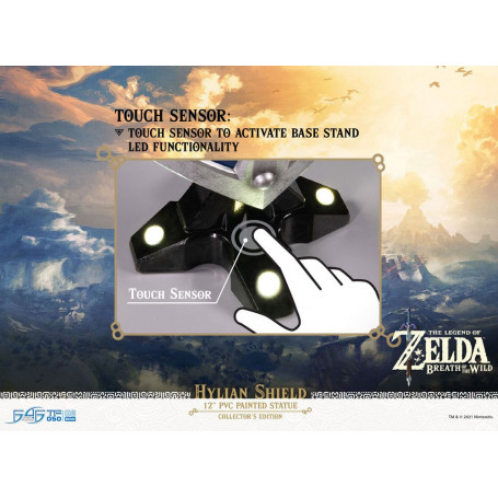 First 4 Figures - Zelda - Hylian Shield Collector's Edition - Breath of the Wild PVC-Statue