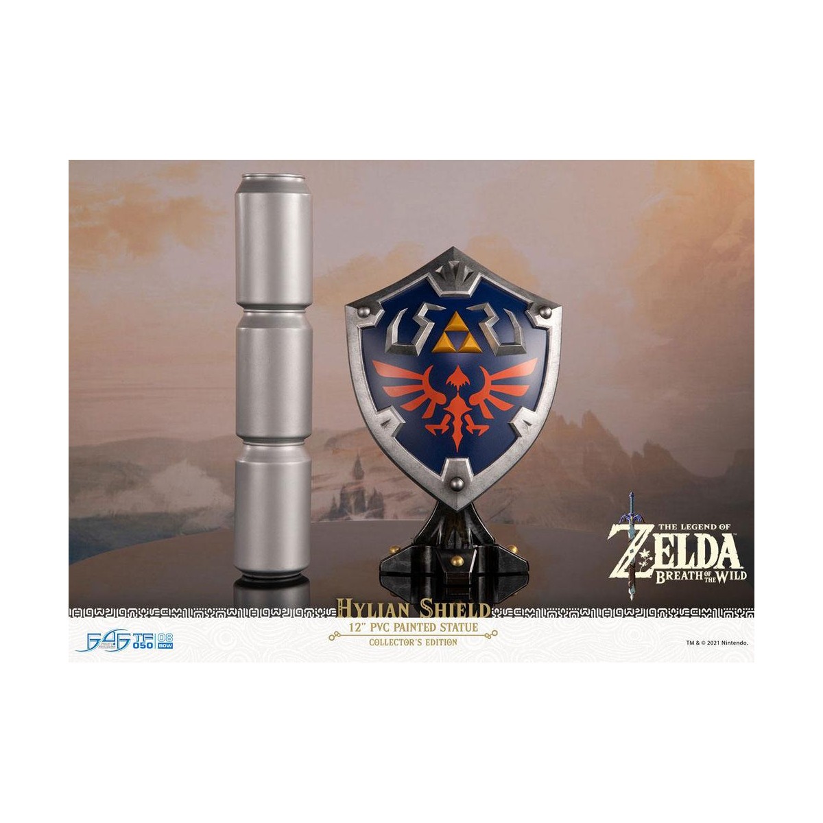 First 4 Figures - Zelda - Hylian Shield Collector's Edition - Breath of the Wild PVC-Statue