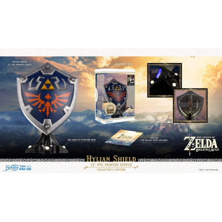 First 4 Figures - Zelda - Hylian Shield Collector's Edition - Breath of the Wild PVC-Statue