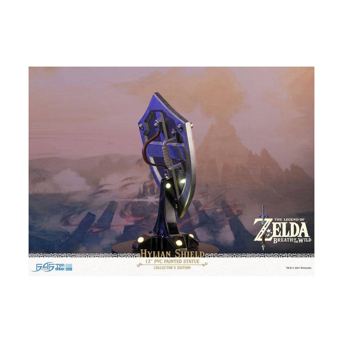 First 4 Figures - Zelda - Hylian Shield Collector's Edition - Breath of the Wild PVC-Statue