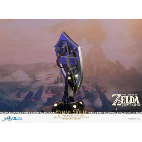 First 4 Figures - Zelda - Hylian Shield Collector's Edition - Breath of the Wild PVC-Statue