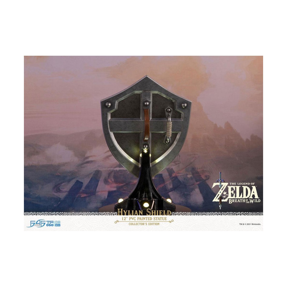 First 4 Figures - Zelda - Hylian Shield Collector's Edition - Breath of the Wild PVC-Statue