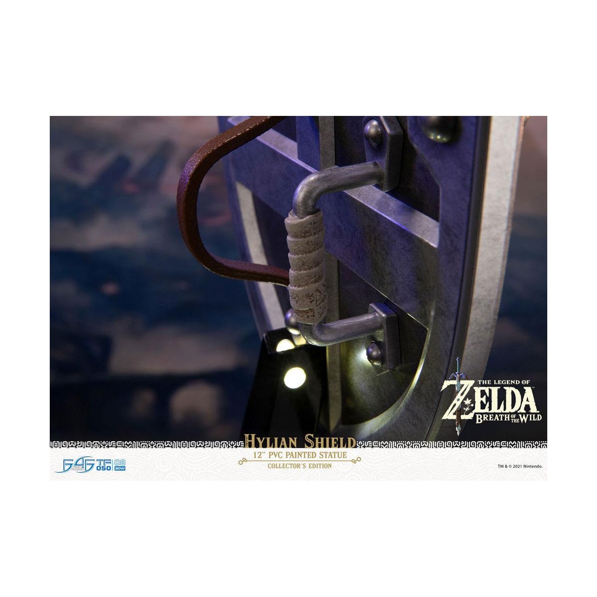 First 4 Figures - Zelda - Hylian Shield Collector's Edition - Breath of the Wild PVC-Statue