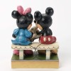 Enesco Disney Traditions - Mickey & Minnie blättern in einem Buch