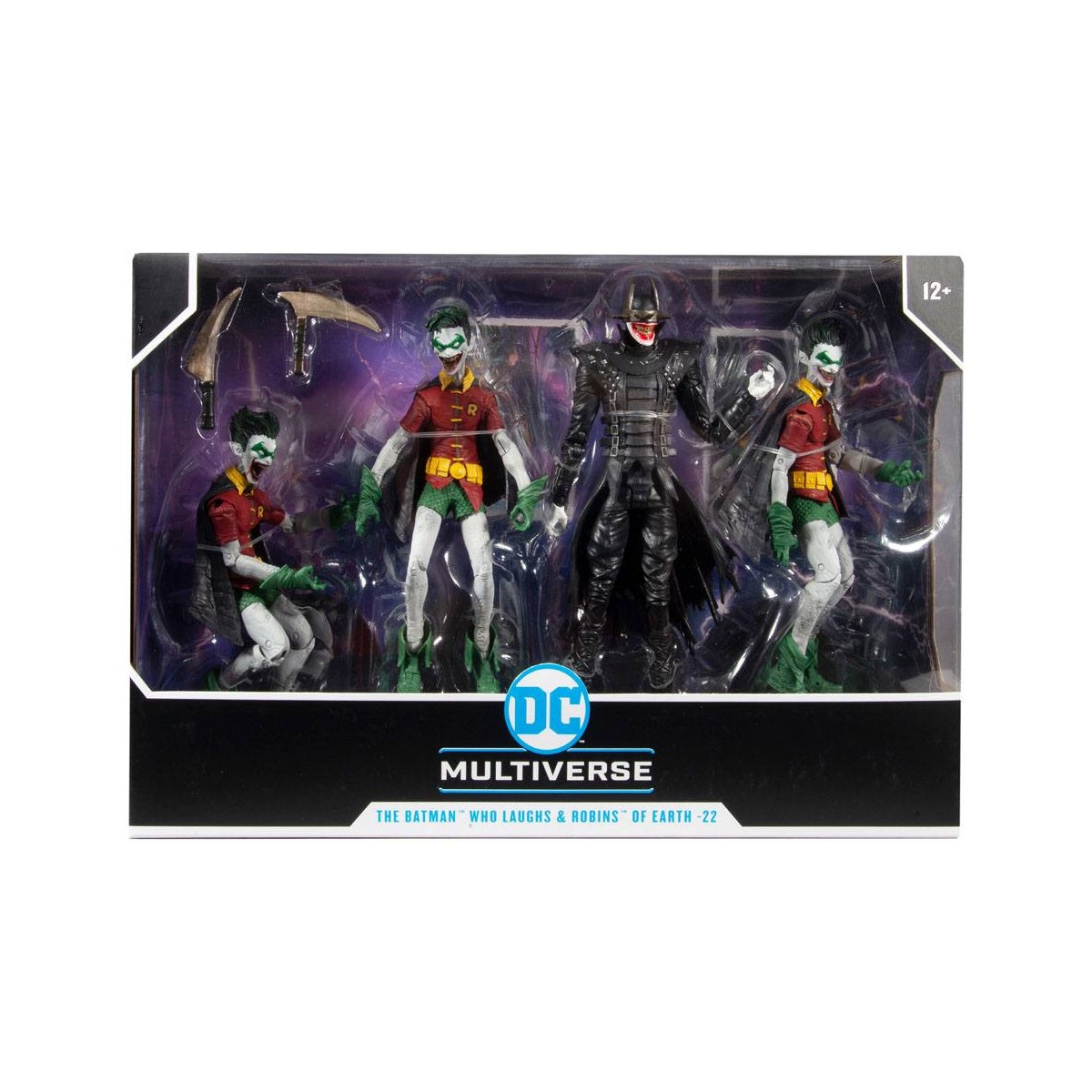 Mc Farlane - Dark Nights: Metal - The Batman Who Laughs and the Robins of Earth 22 pack 4 figurines