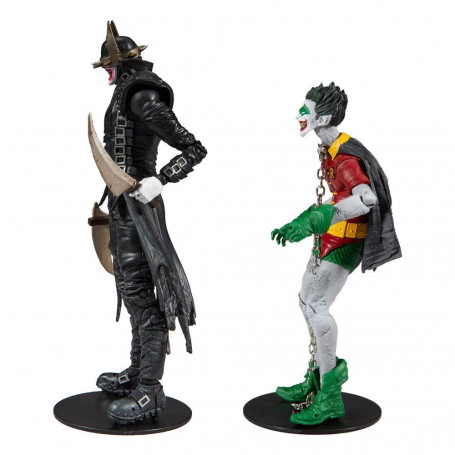 Mc Farlane - Dark Nights: Metal - The Batman Who Laughs and the Robins of Earth 22 pack 4 figurines
