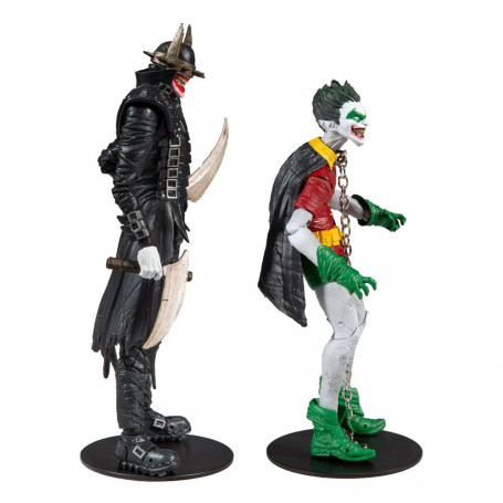 Mc Farlane - Dark Nights: Metal - The Batman Who Laughs and the Robins of Earth 22 pack 4 figurines