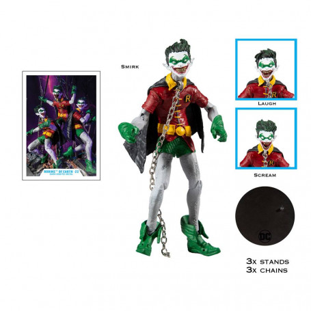 Mc Farlane - Dark Nights: Metal - The Batman Who Laughs and the Robins of Earth 22 pack 4 figurines